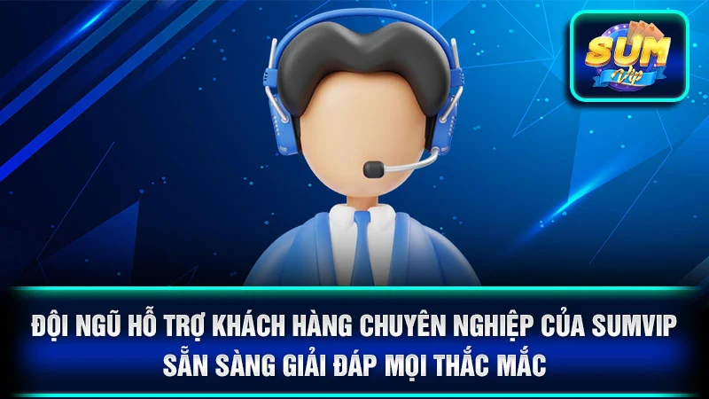 Đội ngũ hỗ trợ khách hàng chuyên nghiệp của SumVip sẵn sàng giải đáp mọi thắc mắc