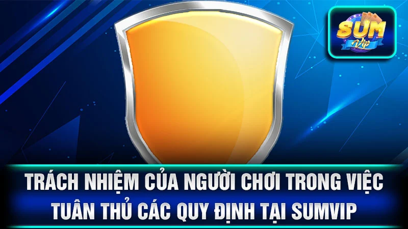  Trách nhiệm của người chơi trong việc tuân thủ các quy định tại SumVip